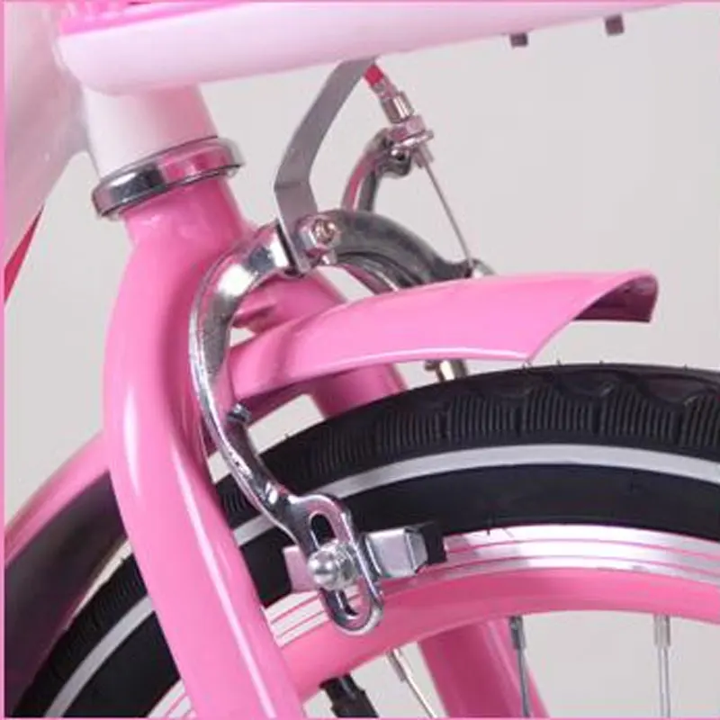 Children's Bicycle 20 Inches Princess Big Boy Primary School Student Basket Bike Boy Girl Baby Double Brake Children's Bicycle 20 Inches Princess Big Boy Primary School Student Basket Bike Boy Girl Baby Double Brake