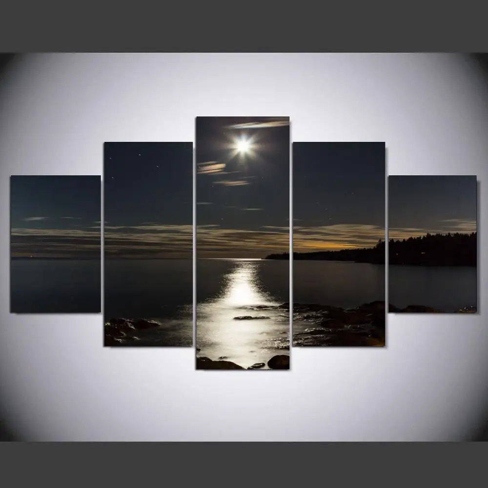 Moon Wall Art moon wall art promotion-shop for promotional moon wall art on Moon Wall Art moon wall art promotion-shop for promotional moon wall art on