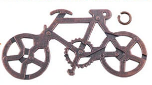 Classic IQ Metal Brain Teaser Wire Puzzles Game for Adults Children 30