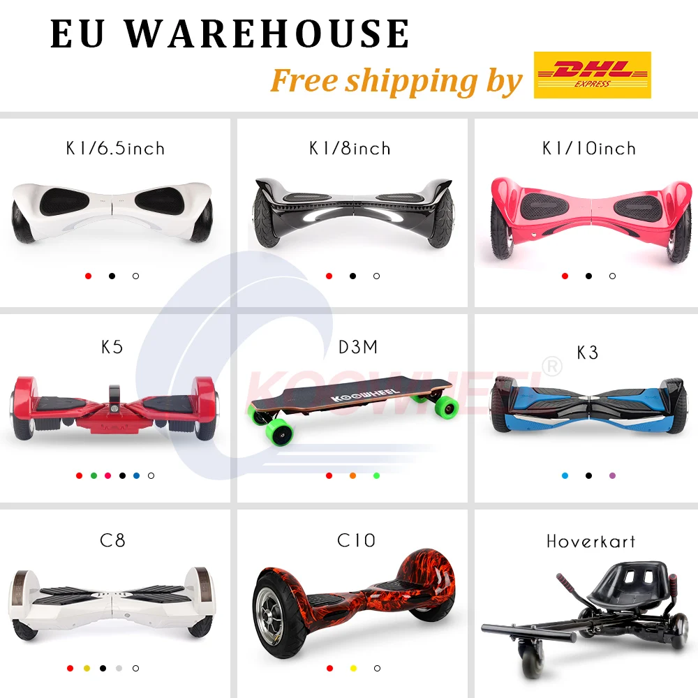 

2017 Koowheel UL hoverboard 6.5 inch overboard 2 Wheels Electric Scooter Self Balance Scooter Fast Shipping Unicycle hover board