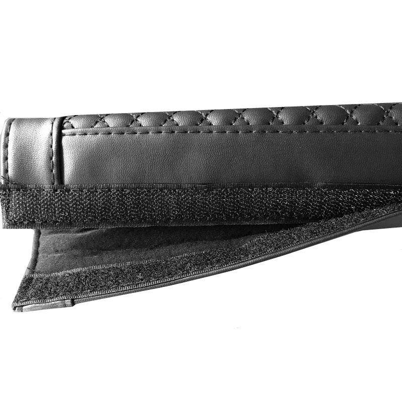 2 шт. кожаный чехол для ремня безопасности Универсальный мягкий автомобильный ремень безопасности протектор наплечных ремней защита шеи и плеча