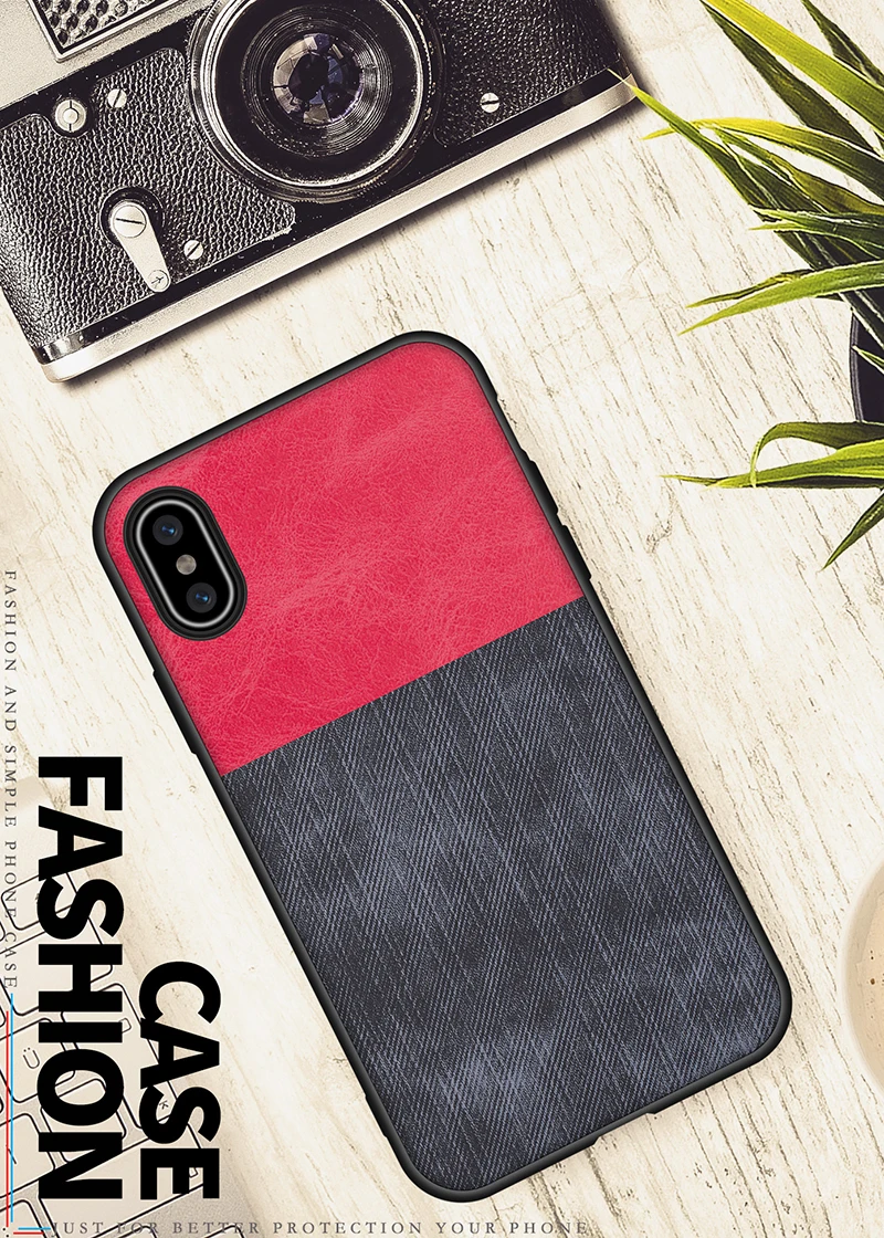 Retro Fabric Leather Phone Case