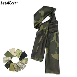 LetsKeep новый сетки Глава Camo шарф мужские камуфляжные длинные шарфы для мужчин и женщин Военная shemagh Тактический шарф печатных, MP009