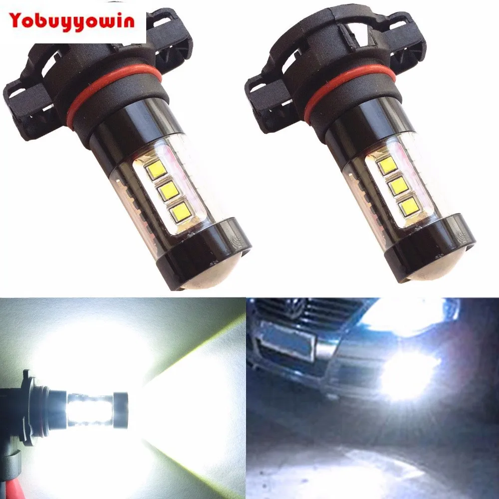 H16 LED Fog Light Bulb 80W 780lm DC12 24V Cree Chips H16 5202 Fog Lamp ...