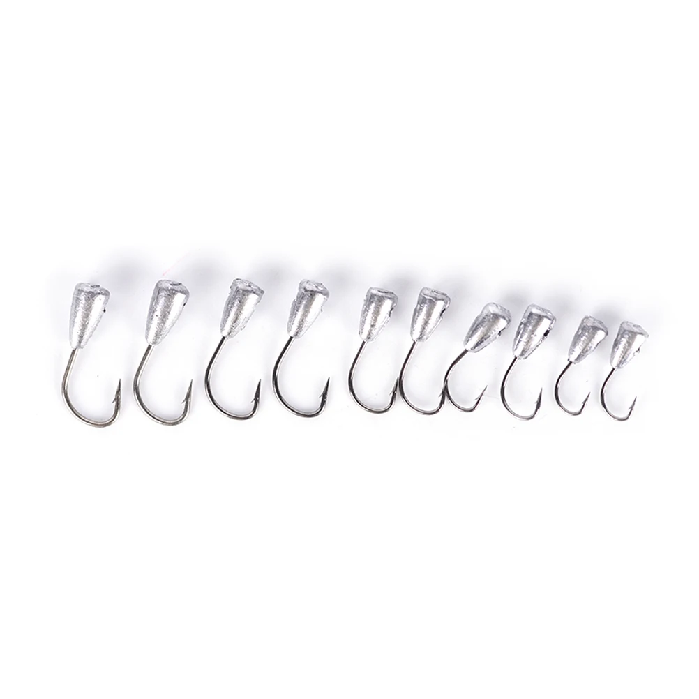 10PCS Japan Overturned Hook Tin Jig Head Stand Hooks Titanium Tungsten Barbed Fishhook 2#/4#/6# 10PCS Japan Overturned Hook Tin Jig Head Stand Hooks Titanium Tungsten Barbed Fishhook 2#/4#/6#