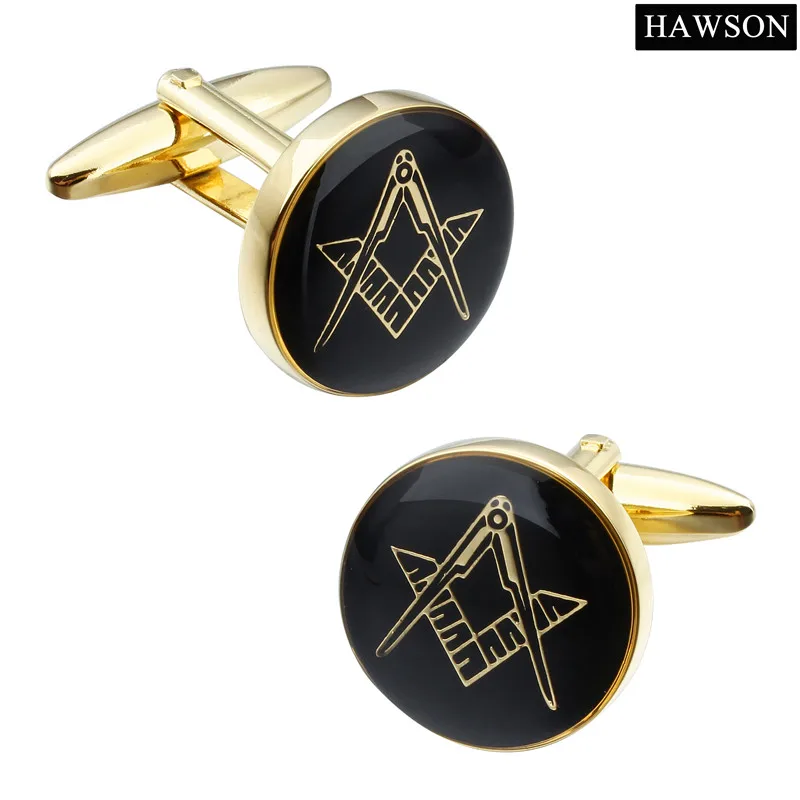 Freemason Masonic Cufflinks and Tuxedo Studs Set for Men, Gift Box Packed, Mens Jewelry or Accessories, Masonic Gifts for Men.