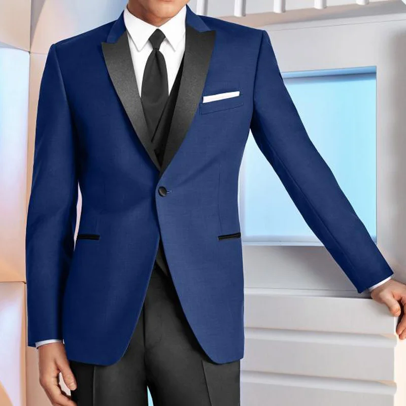 Same as Image Классический Тонкий костюм жениха комплект со смокингом жениха Для мужчин костюмы на свадьбу/выпускных вечеров, лучший мужской блейзер(пиджак+ штаны+ галстук-бабочка+ жилет) для маленькой девочки A274 - Цвет: Same as Image