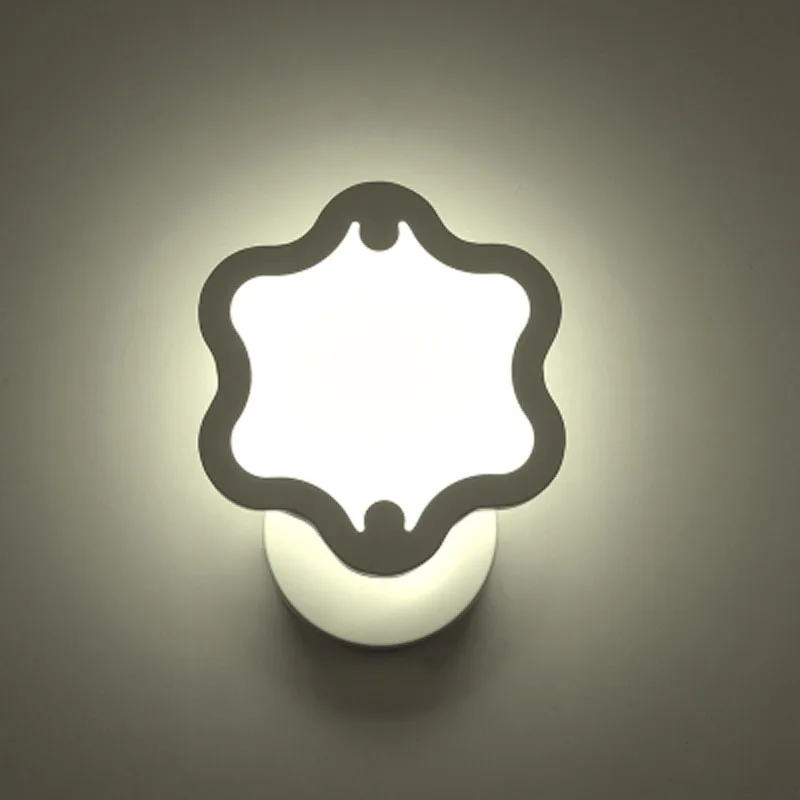 

LED acrylic wall bed living room bedroom light aisle lights modern minimalist flower style creativity CL FG123 lo1017