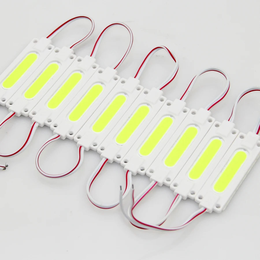 

1000pcs/lot COB LED Module Ultra Brightness 2W DC12V COB light Waterproof Led Advertising sign Backlight Channel Letters