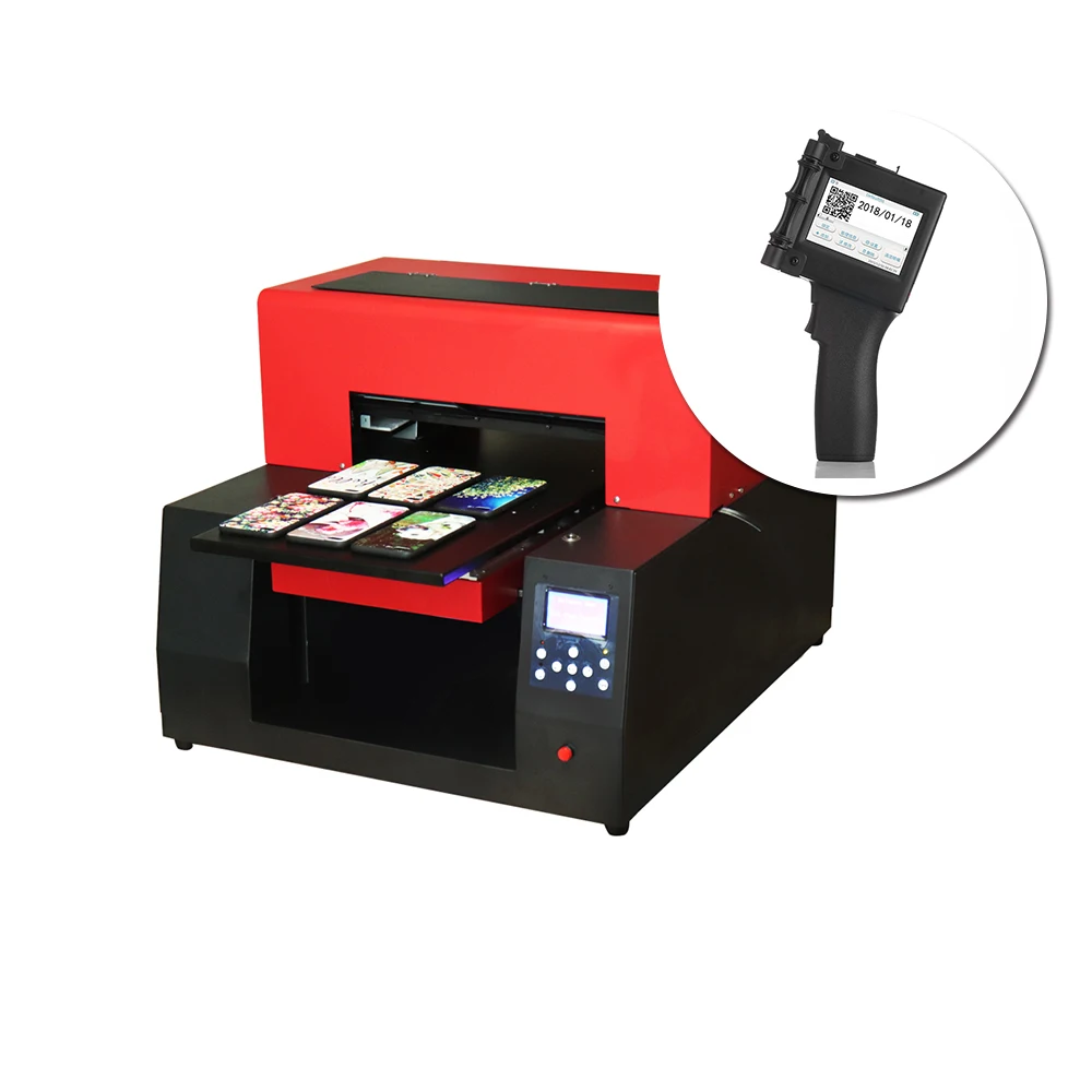 A3 UV Printer Bottle Cylinder Phone Case printing machine & Touch