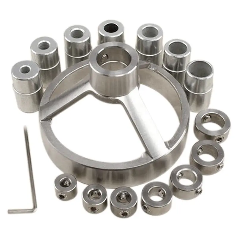 

HLZS-16 pcs Drill Guide Woodworking Hole Puncher Vertical Drilling Fixture Wood Working Locator