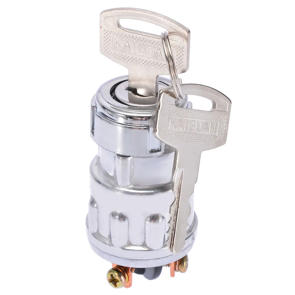 Universal Car Ignition Switch Lock Replacement Car Tractor Ignition Switch Lock Cylinder With 2 Keys