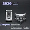 Ángulo de ajuste de esquina de aluminio 20 piezas 2028, 20x28 L, soporte de conector, sujetador de partido, perfil de aluminio industrial 2022, gran oferta ► Foto 1/2