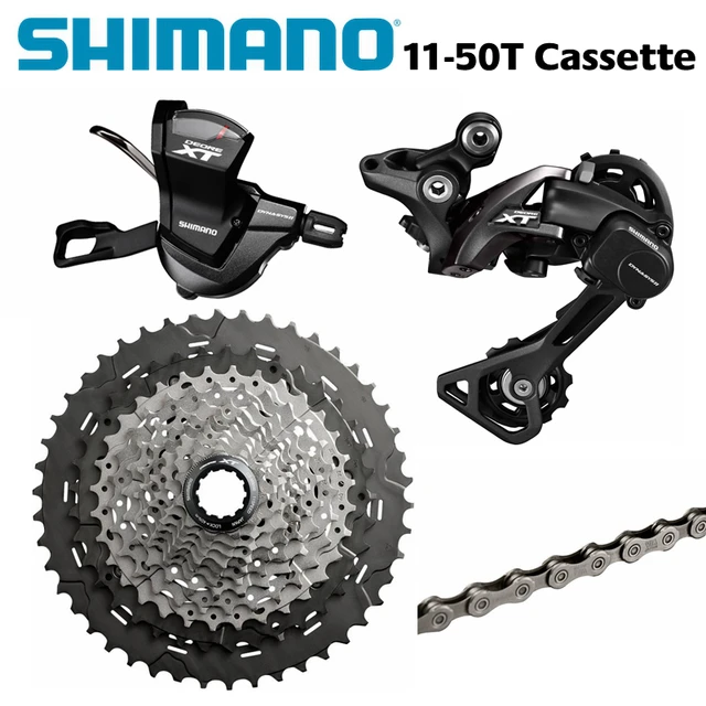 Shimano Deore XT M8000 11 Speed Groupset Rear Derailleur SGS + Right