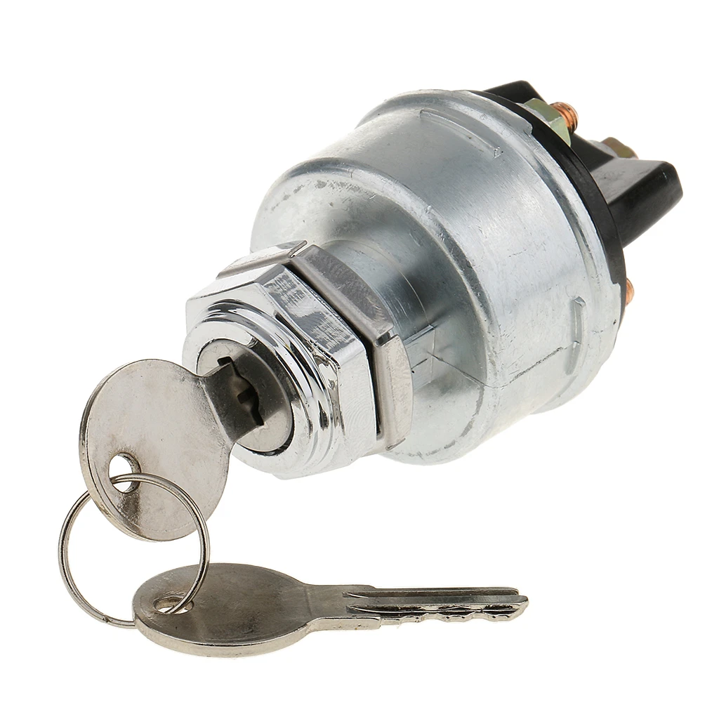 Universal Replacement Ignition Switch Lock Cylinder with 2 Keys for Auto Car New Universal Replacement Ignition Switch Lock Cylinder with 2 Keys for Auto Car New