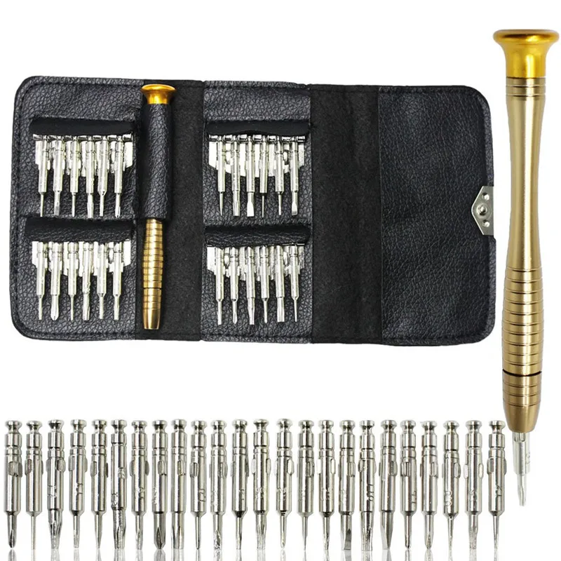 

25 in 1 Precision Screwdriver Set Multitool Torx DIY Mini Repair Hand Tool Kit for PC Glasses Mobile Phone Laptop Watch Drone