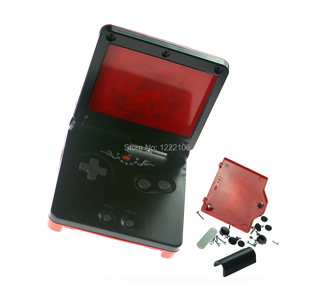 ChengChengDianWan 2 шт. красный чехол с полным покрытием корпуса замена для Gameboy Advance GBA SP