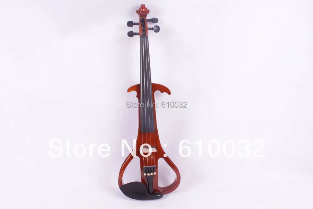 

4/4 Electric Violin Solid wood 19--29# brown color 4string