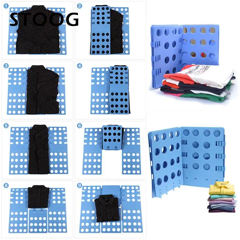 

Kid Magic Clothes Folding Board Children Laundry Organizer Lazy Supplies Fast Speed T Shirt Clothes Easy Fold Organize 47.8*40cm