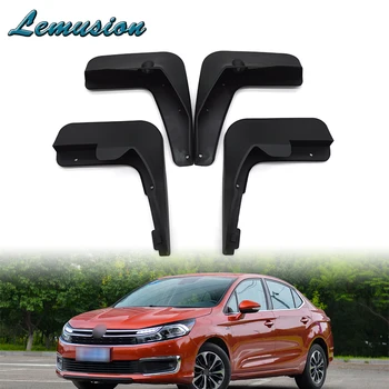 

1Set Car Front Rear Mudguards For Citroen C4 L C4L 2013 2014 2015 2016 2017 Sedan Accessories Mud Flap Car-styling 4Pcs Fenders