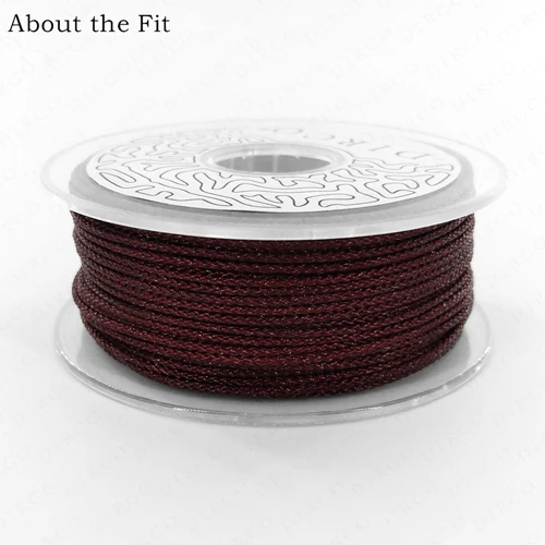 Нейлоновые шнуры, 2 мм, 8 м/рулон, плетеная нить, сделай сам, веревочки, браслет для плетения бисером, для изготовления ювелирных изделий, кисточки, макраме, трещотка, шнуровка - Цвет: Red Brwon   XN20 206