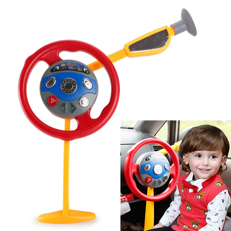 

Childrens Electronic Backseat Driver Car Seat Steering Wheel Toy Game Role-Play Creative Imaginative Toy Preschool Pretend