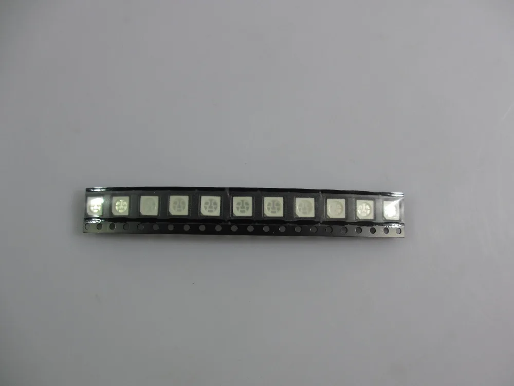 Быстрая логистическая доставка 1000 шт Красный 620 ~ 630 PLCC-6 5050 SMD 3-CHIPS светодиодный