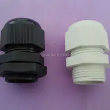Нейлон PA66 кабельные вводы M25 1500 шт./лот серого и черного цветов, высокое качество