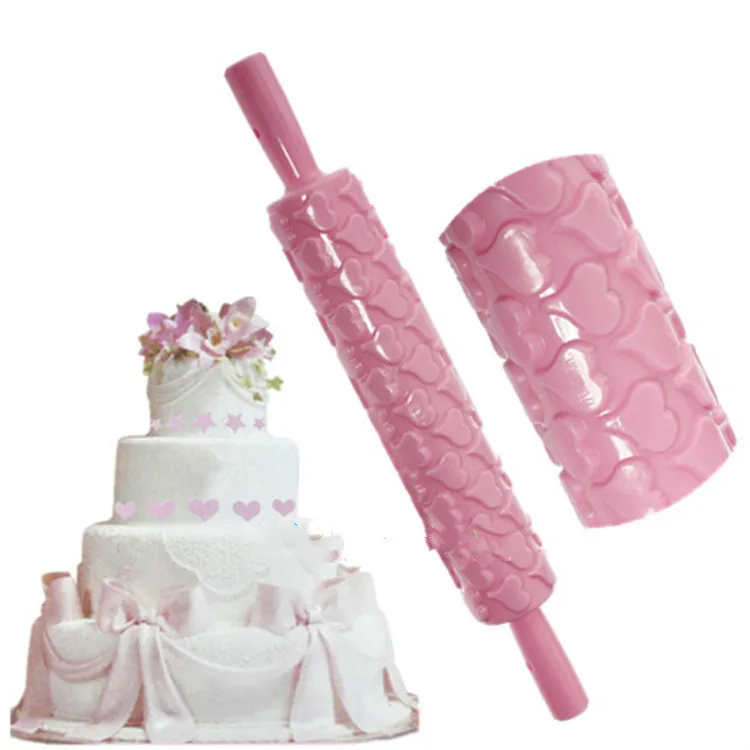 Wholesale/retail,free shipping,Cake Rolling/ Fondant Cake tools heart