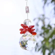 H& D набор из 2, люстра хрустальный шар Призма Suncather Радуга производитель чакра Снеговик Рождественское украшение подвеска украшение для дома