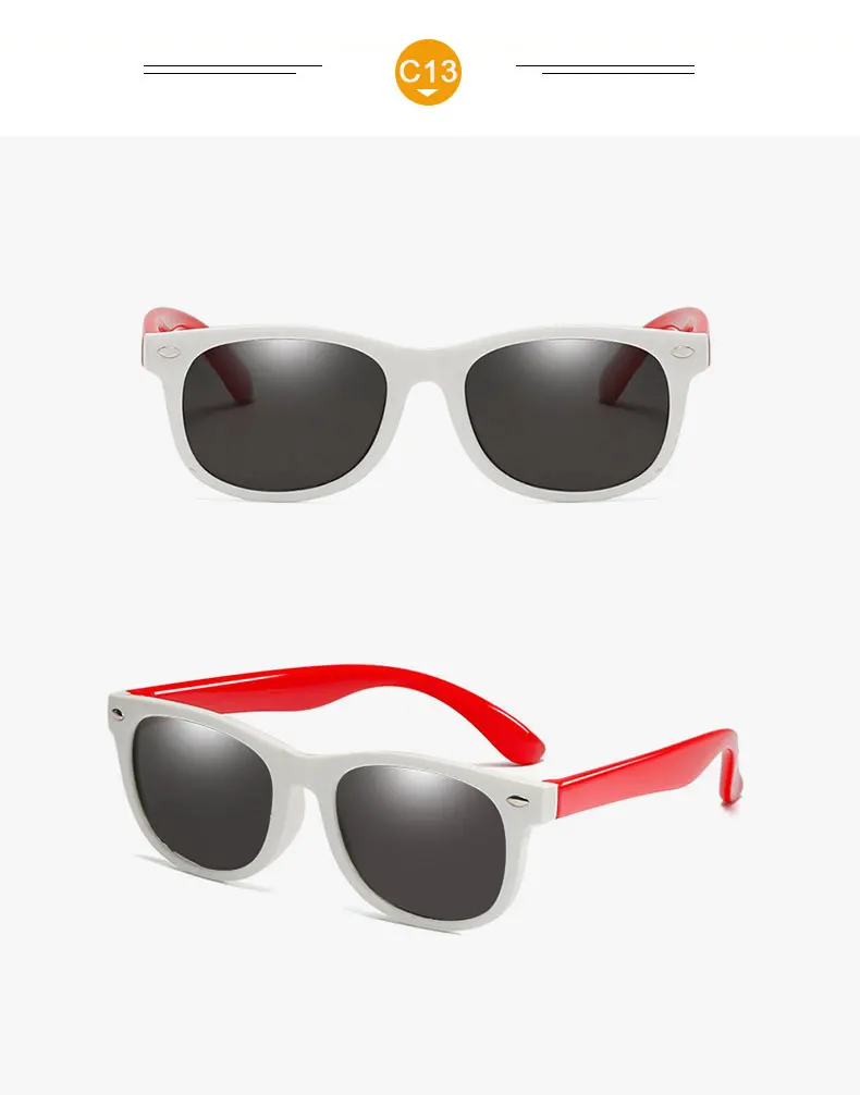 Новые поляризованные солнцезащитные очки для детей, для мальчиков и девочек, винтажные Квадратные Солнцезащитные очки, модные UV400 очки, детские очки Gafas