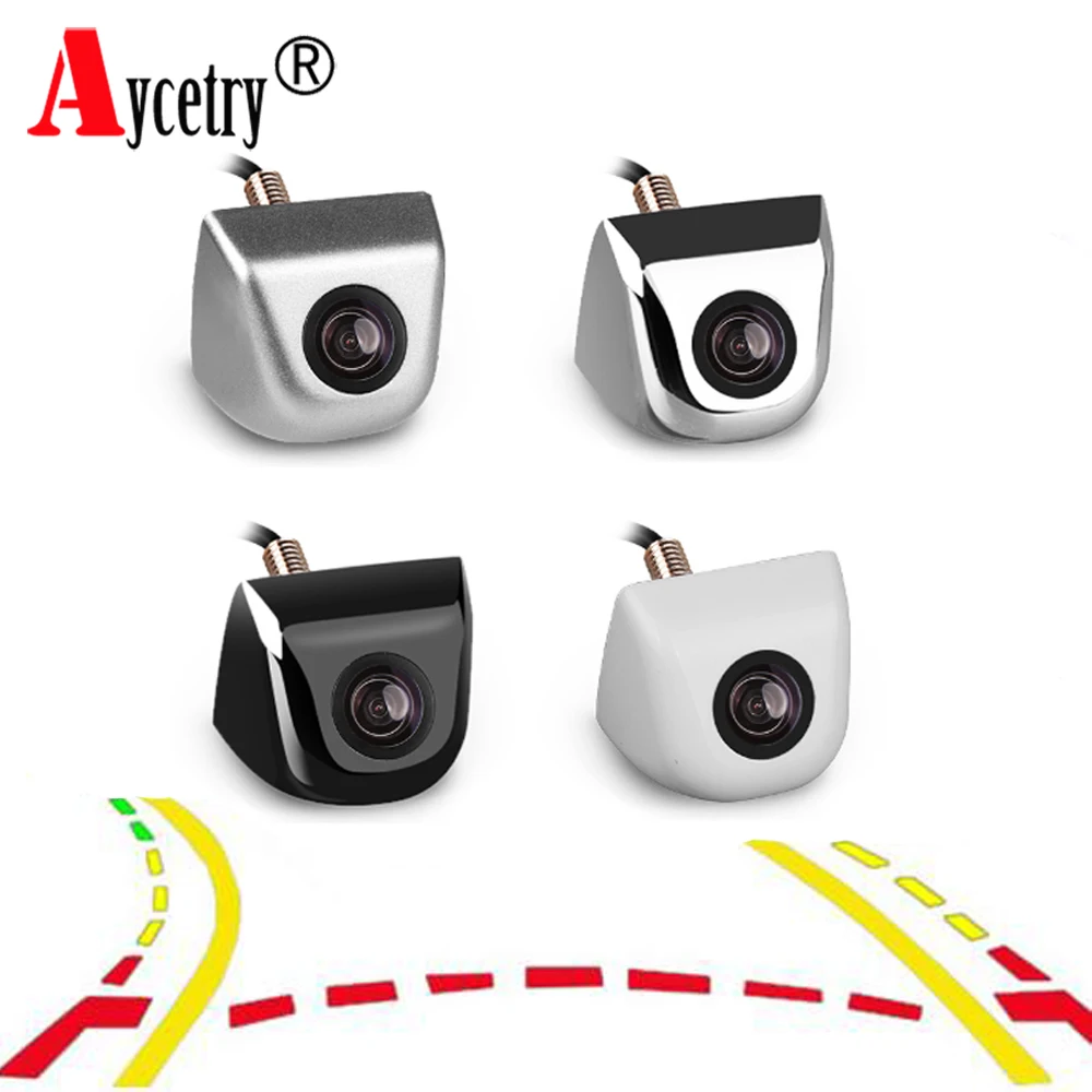 Aycetry! CCD динамическая траектория треков ночного видения Автомобильная камера заднего вида металлический корпус 190 градусов автомобильная парковочная камера заднего вида