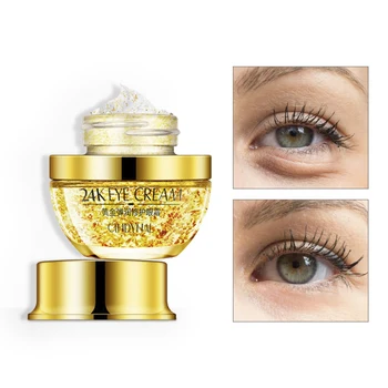 

Gold Collagen Eye Cream Hydra Anti Wrinkle Cream Dark Circles Remover Eye Bag Repair Eye Skin Care Whitening Moisturizing E1