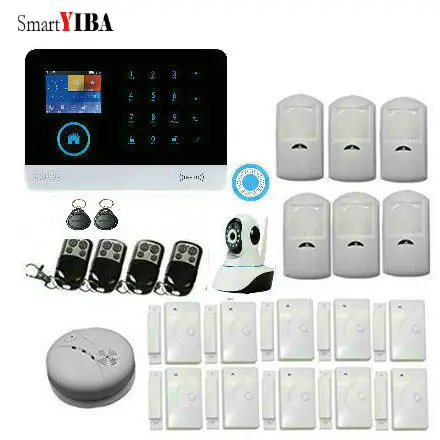 SmartYIBA 3G WCDMA WIFI Wireless font b Alarm b font System Home Security Intruder Anti Burglar