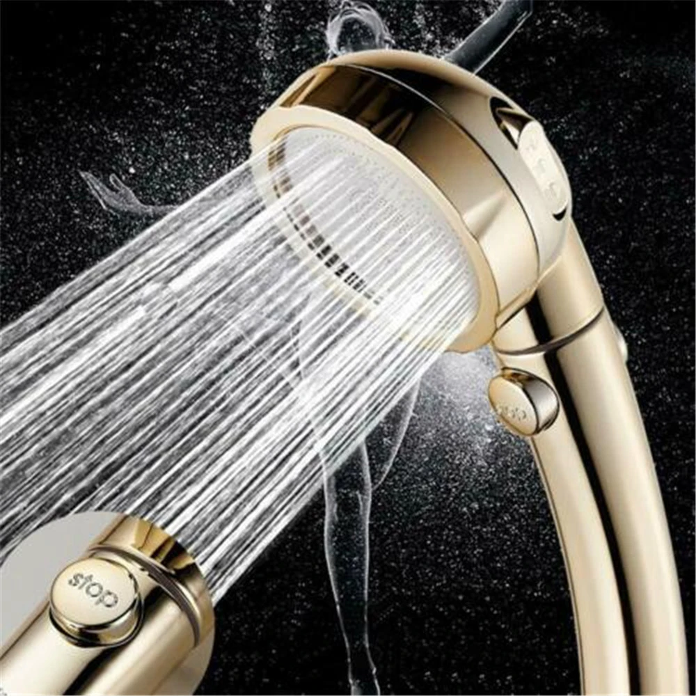 3 In 1 High Pressure Showerhead Handheld Shower Head Boosting Pause Shower Head 3 In 1 High Pressure Showerhead Handheld Shower Head Boosting Pause Shower Head