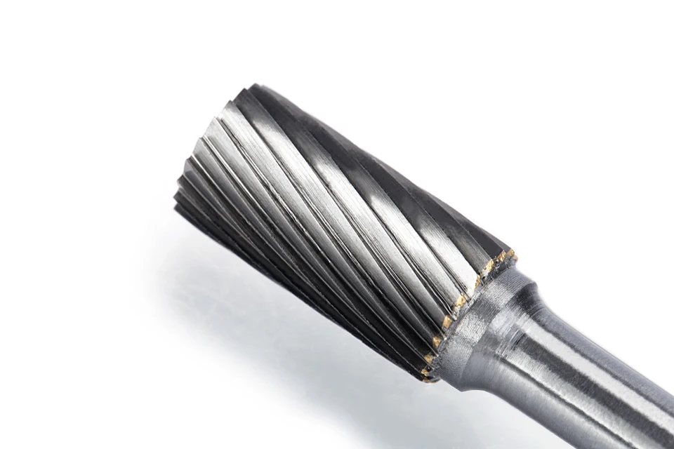 HUHAO 1 шт. 6 мм хвостовик Вольфрамовая сталь резак Металл шлифовальный резьба головка роторный файл фрезы для полировки металла тип A