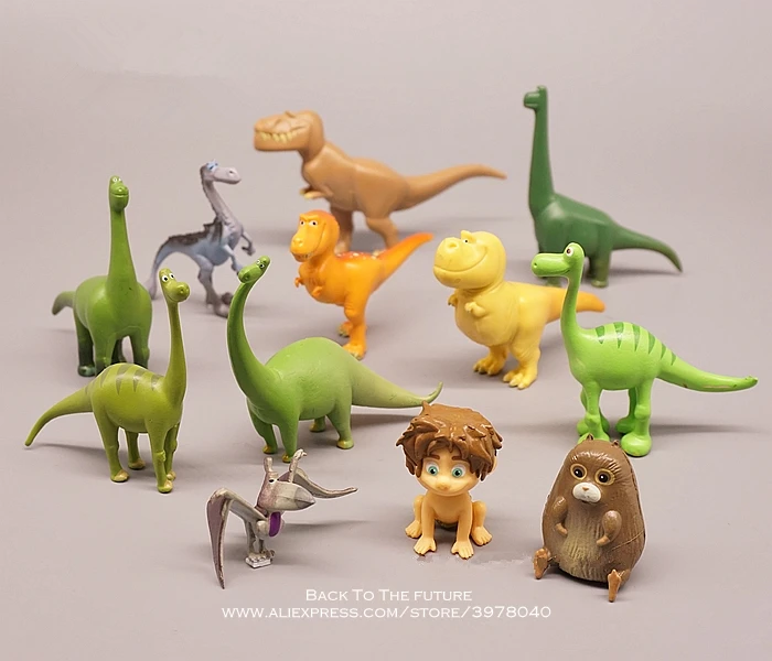 

Disney The Good Dinosaur Cartoon 4-7cm 12pcs/set doll Action Figure Anime Mini Collection Figurine Toy model for children gift