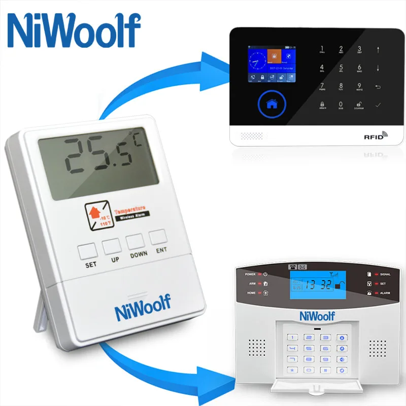 Buy Wireless Temperature Detector 433MHz, For G33 G90B