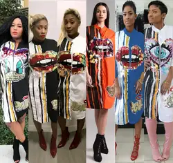 2018 новый африканский Базен Риш платье для женщин отпечатки традиционный Дашики Особенности бисер вышивка рубашка юбки