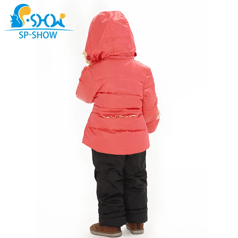 Коллекция 2019 года SP SHOW осенне зимняя детская одежда костюм для девочек модная