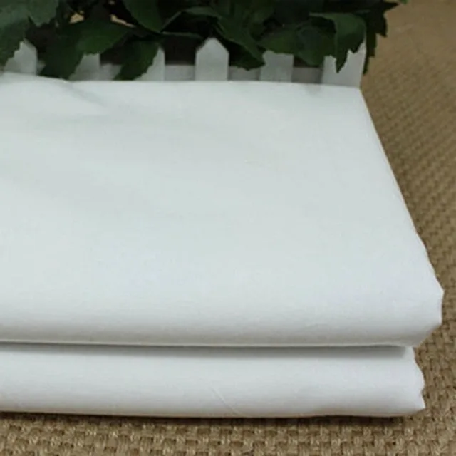 150*50cm 2pc Nurse Fabric 100Cotton Fabric Telas Patchwork White Color