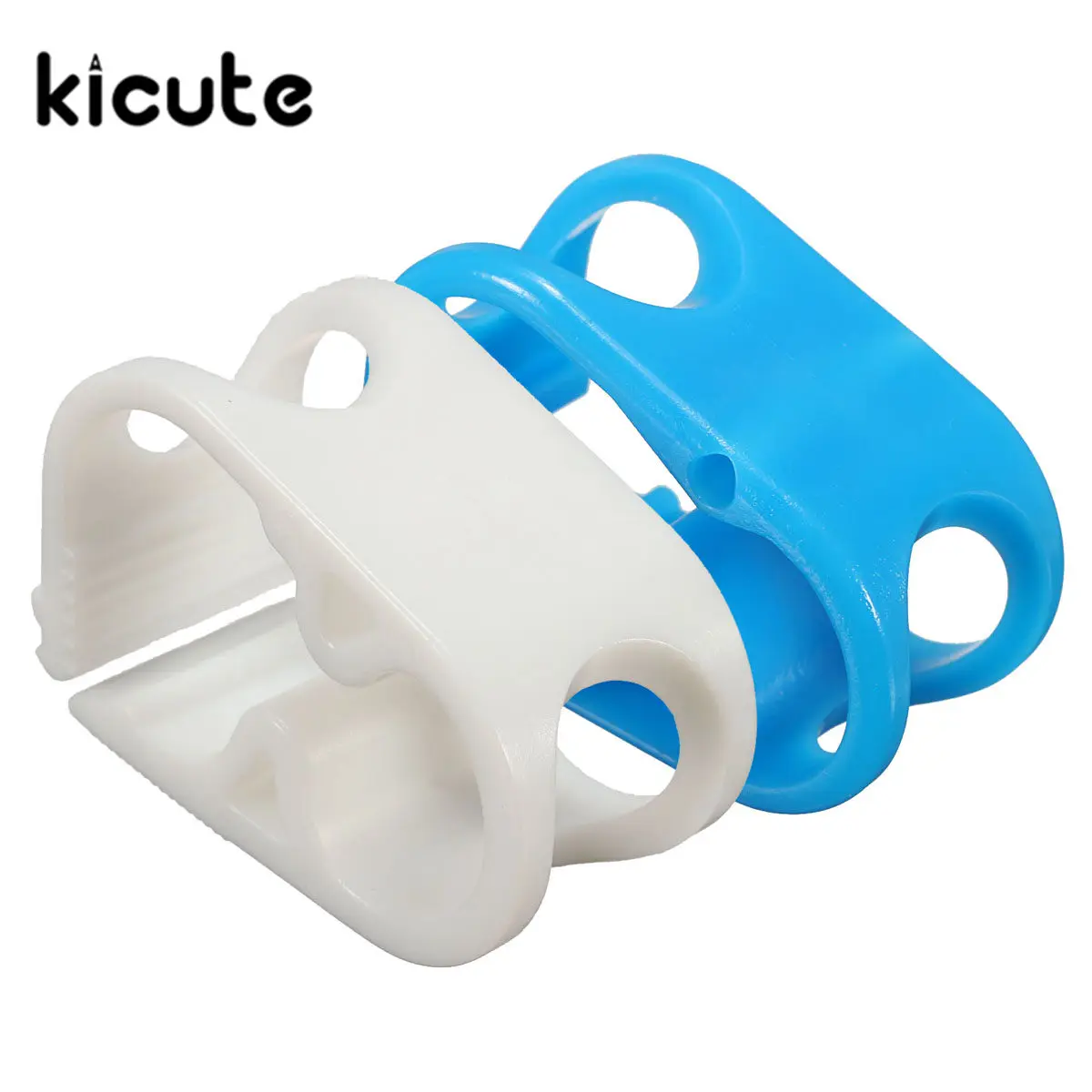 Kicute 5Pcs/Bag Plastic Laboratory Pinch Clamp Chemistry Flow Control