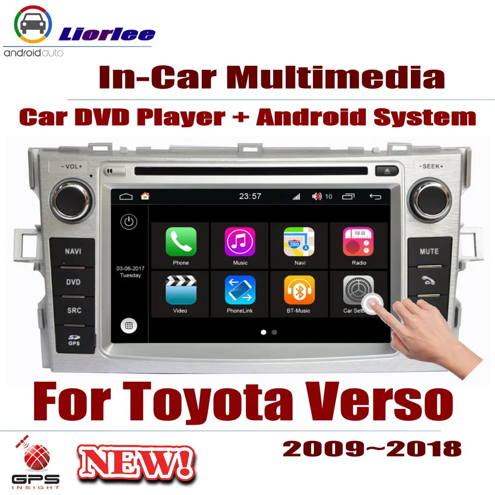 Excellent Car DVD Player For Toyota Verso / SportsVan 2009~2018 GPS Navigation Android 8 Core A53 Processor Radio BT SD USB AUX WIFI 0 Excellent Car DVD Player For Toyota Verso / SportsVan 2009~2018 GPS Navigation Android 8 Core A53 Processor Radio BT SD USB AUX WIFI 0