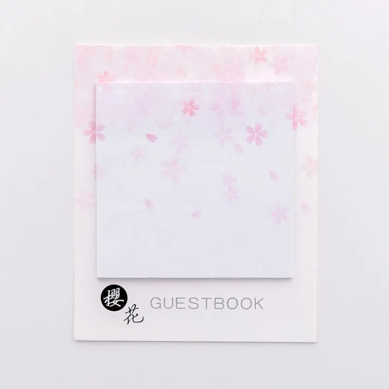 Милый Kawaii Flower Blossoms блокнот креативный клейкая бумага для заметок, Канцтовары наклейка планировщик s блокноты офисные школьные принадлежности - Цвет: 03