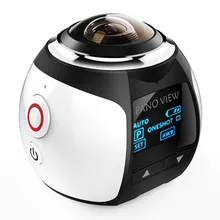 V1 Mini Panorama Action Camera Mini Camera LCD 220 Degrees Wide Angle FOV 2448P 30fps 8 Megapixel WIFI HD Lens Sports Camera
