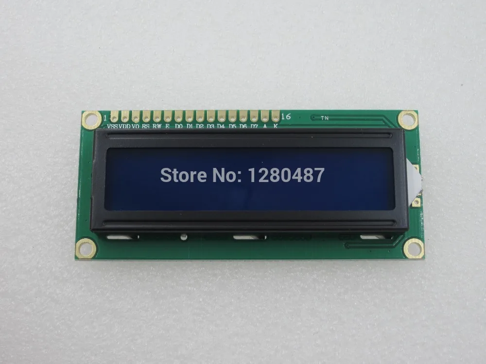 

2PCS lcd 1602 (Blue Screen) screen Character LCD Display Module Blue Blacklight New 16X2