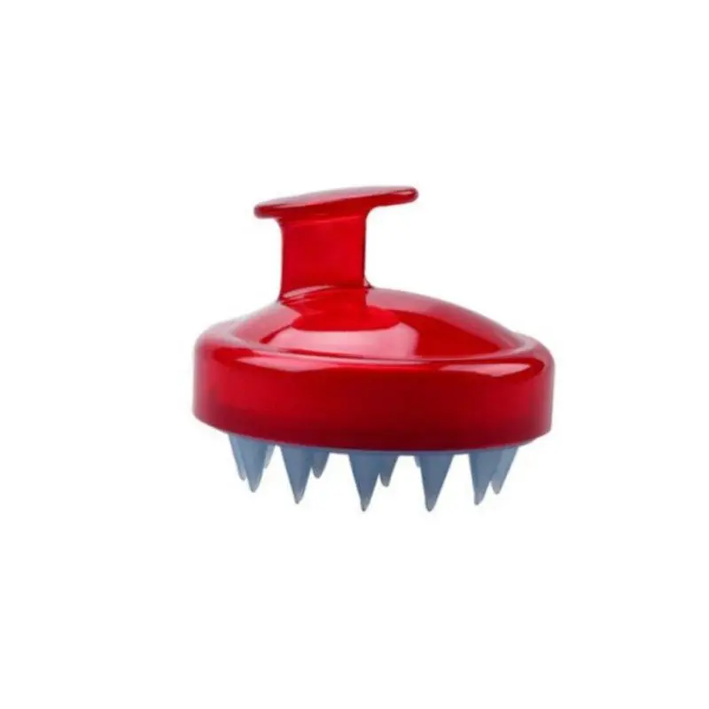 

Spa Massage Hair Shampoo Brush Silicone Head Body Scalp Massage Shower Bath Brush Hair Washing Comb