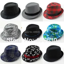 Модные хлопковые фетровые шляпы для мужчин Chapeu Masculino Панама мягкая фетровая шляпа в джазовом стиле кепки 10 шт./лот CBDB001