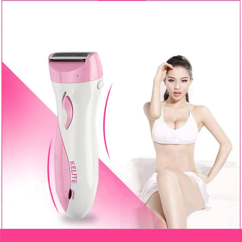 Rechargeable Women Electric Razor Epilator Lady Armpit Hair Body Hair