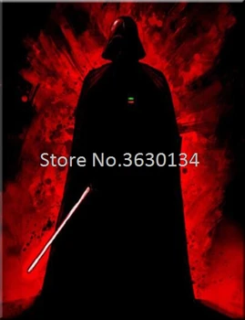 

DIY Diamond Painting Cross Stitch Star Wars Wall Sticker Diamond Embroidery Full Diamond Mosaic Crafts Rhinestones Home Decor